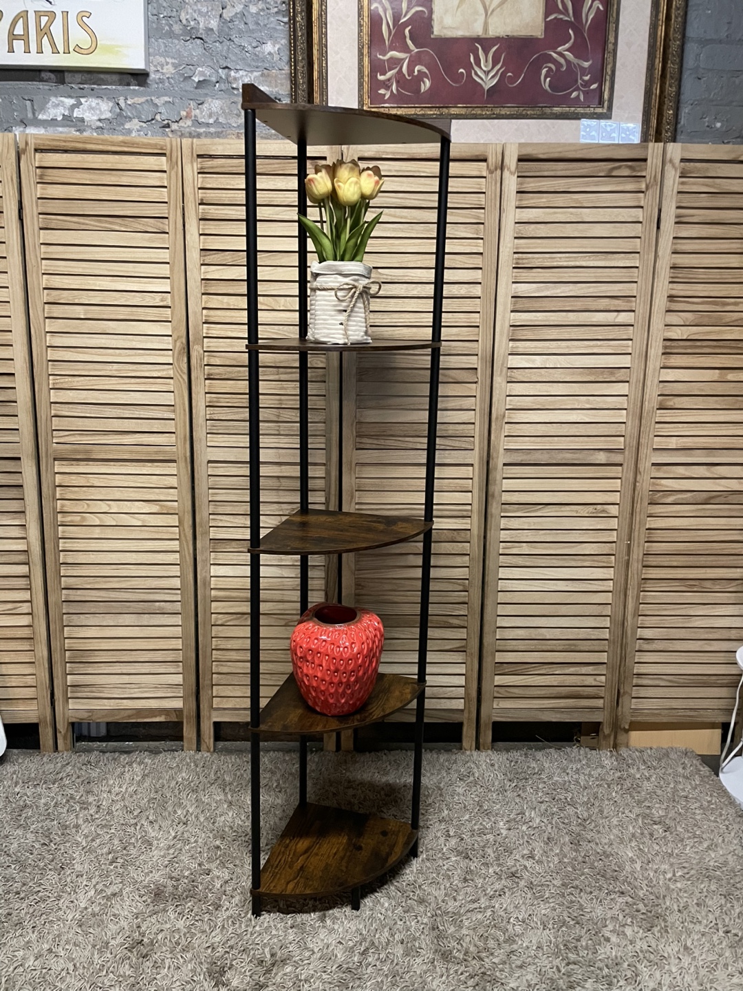 Corner Shelf, 5-Tier Bookshelf - photo 3