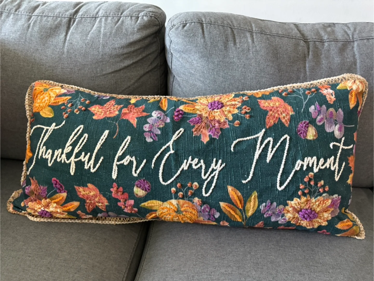 Thankful Decorative Pillow Cover thumbnail
