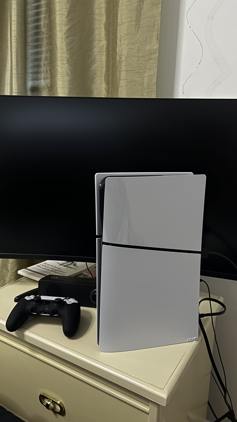 PlayStation 5 console with controller