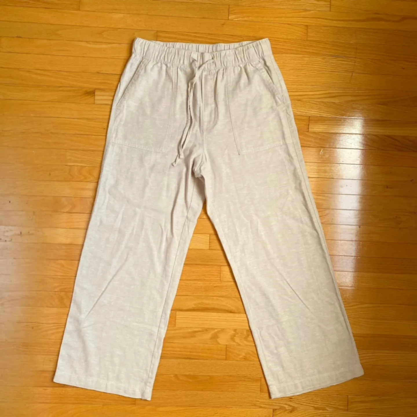 GAP Linen Blend Wide Leg Pants - Size M image indicator(3)