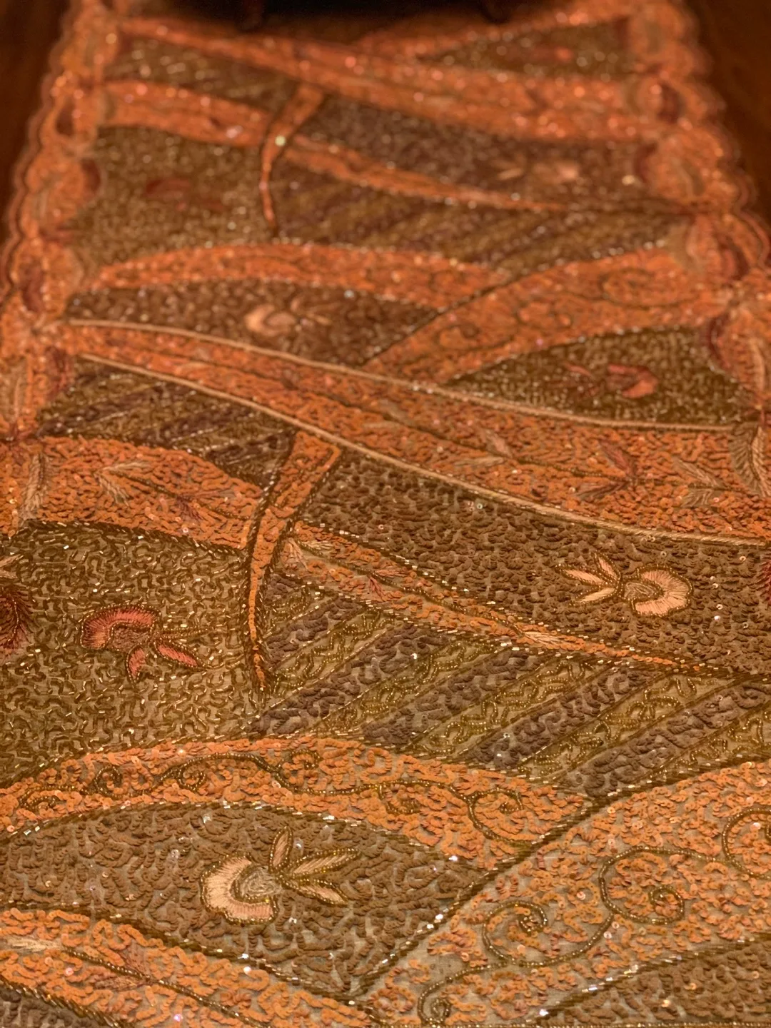 Embroidered Table Runner - Unique Design image indicator(2)