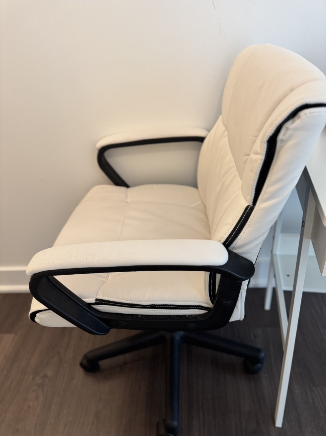 MOVING SALE: White Ergonomic Office Chair