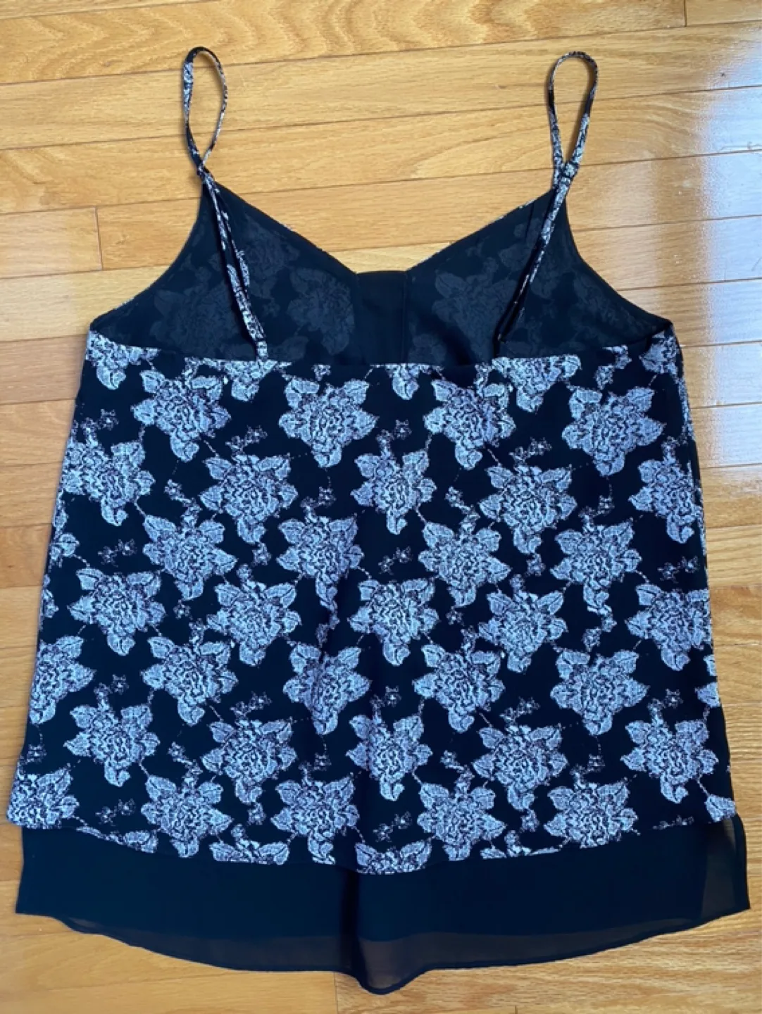 Tristan Black Floral Cami - Size S image indicator(3)