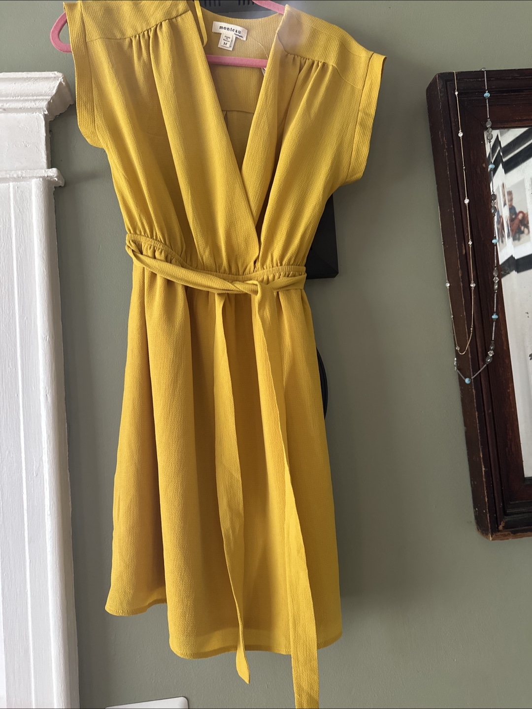 Monteau LA Yellow Dress - Size M - photo 3
