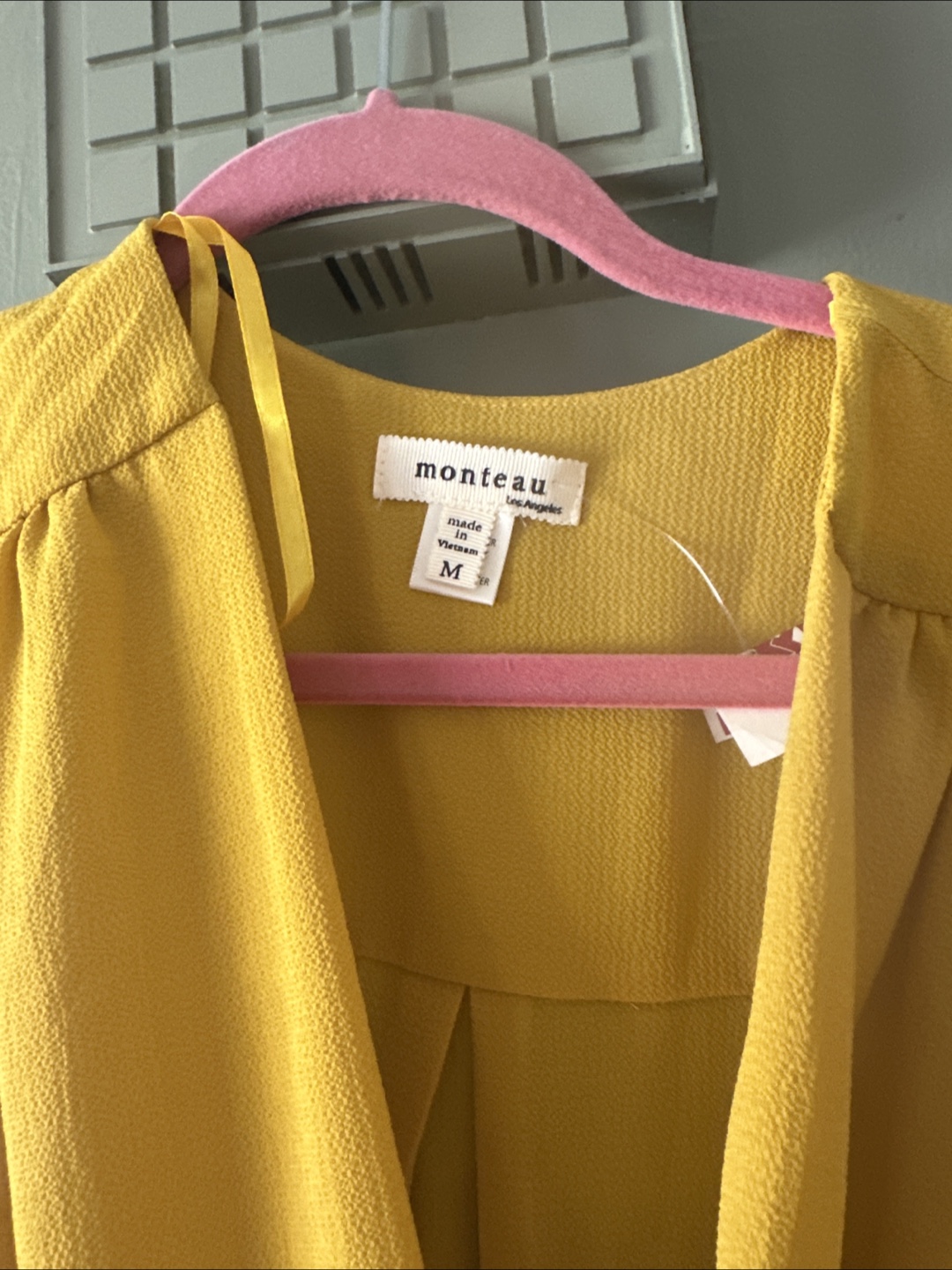 Monteau LA Yellow Dress - Size M - photo 2