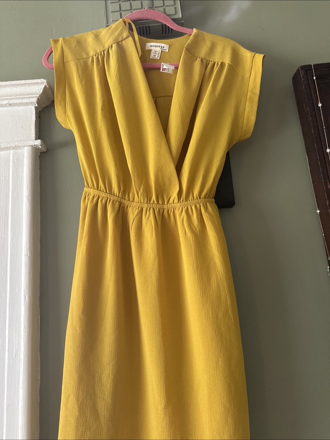 Monteau LA Yellow Dress - Size M