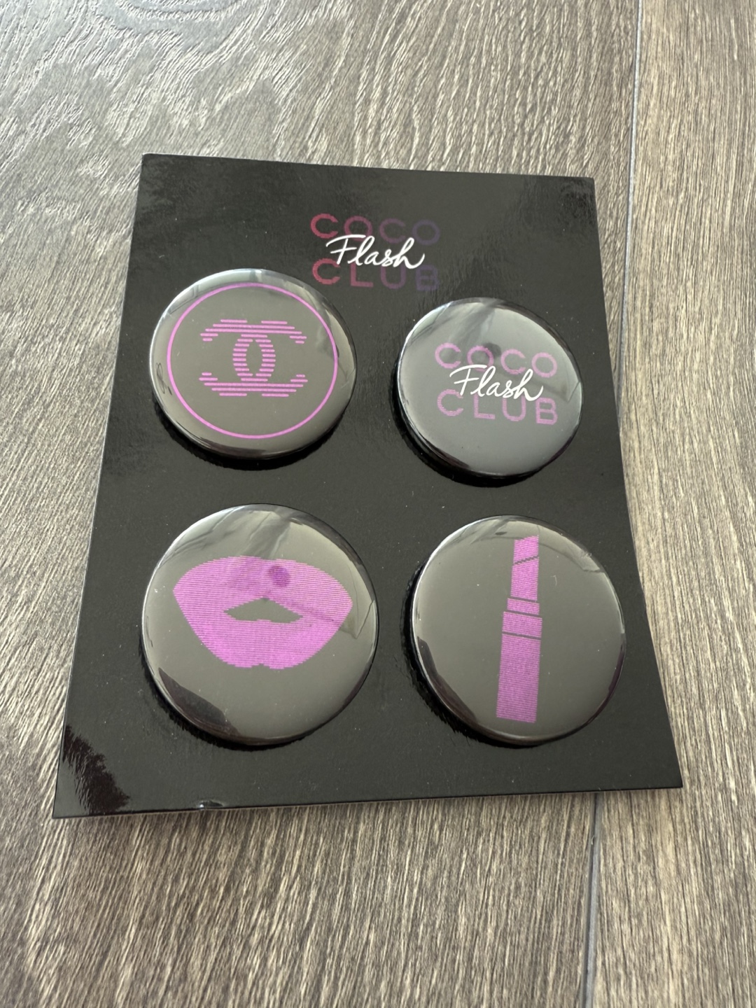 Chanel Coco Flash Club Pin Set