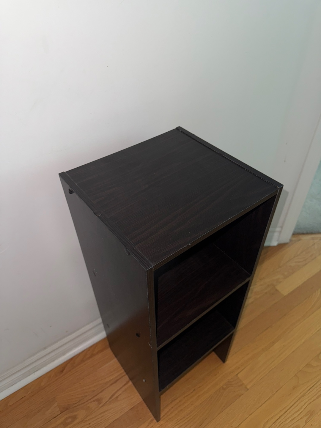 Dark Brown Wood Shelf Unit - photo 3