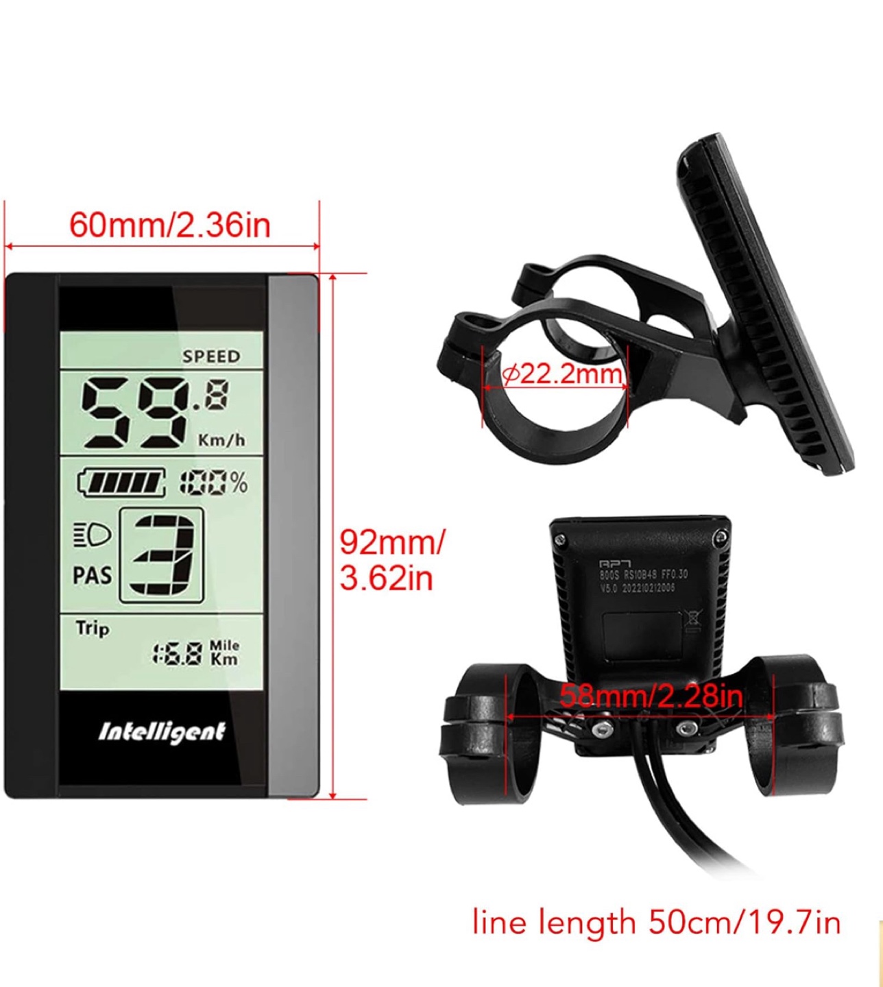 Intelligent Ebike LCD Display - photo 2
