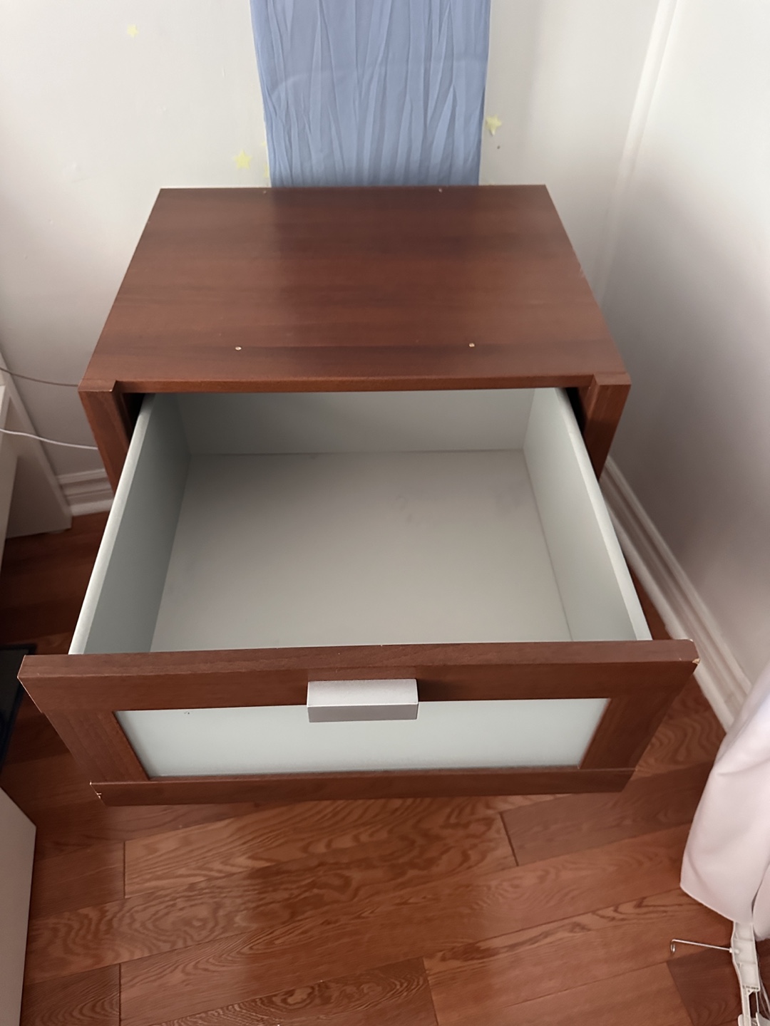 Brown Wood 3-Drawer Storage Units - photo 5