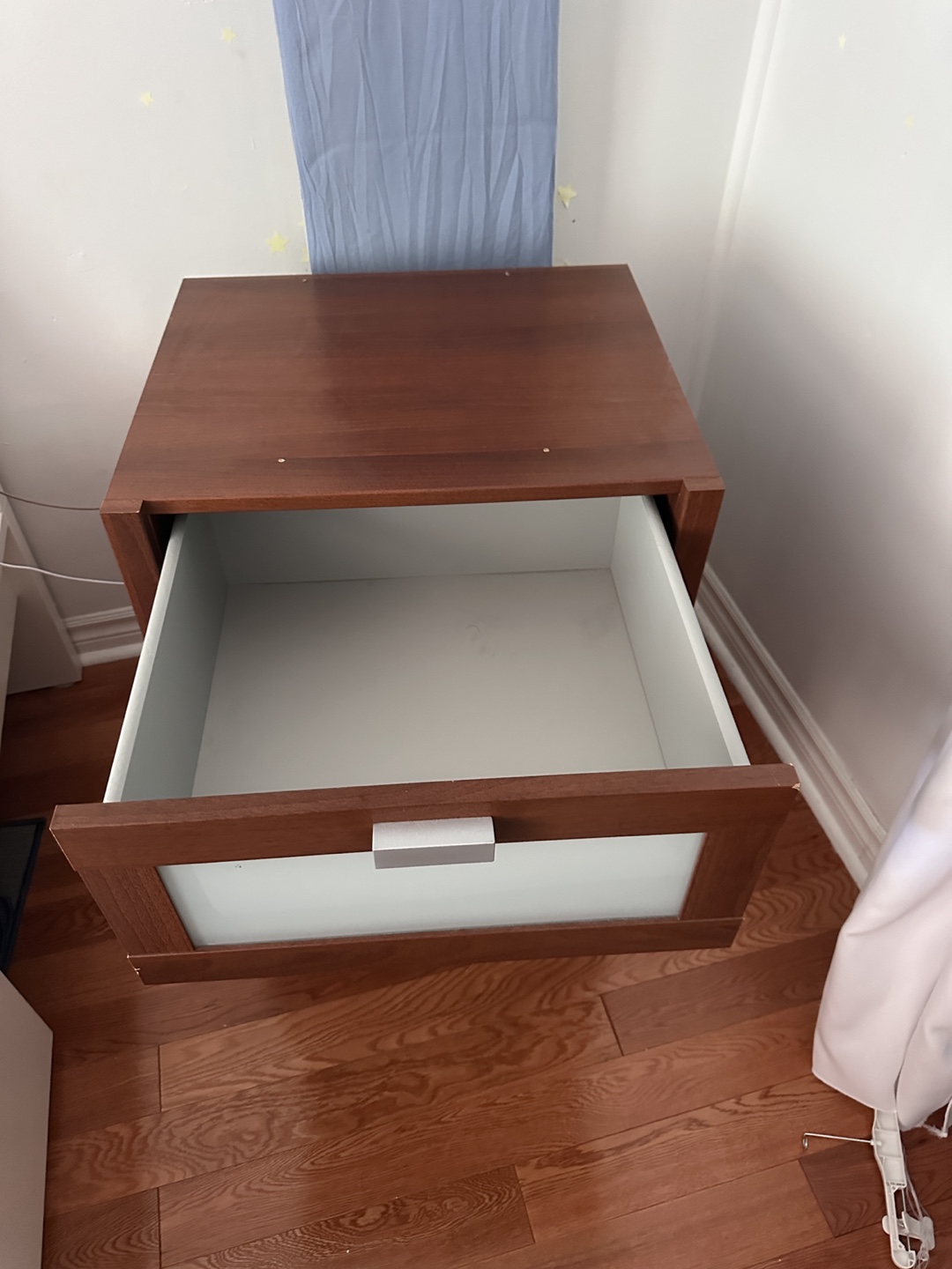 Brown Wood 3-Drawer Storage Units - photo 4