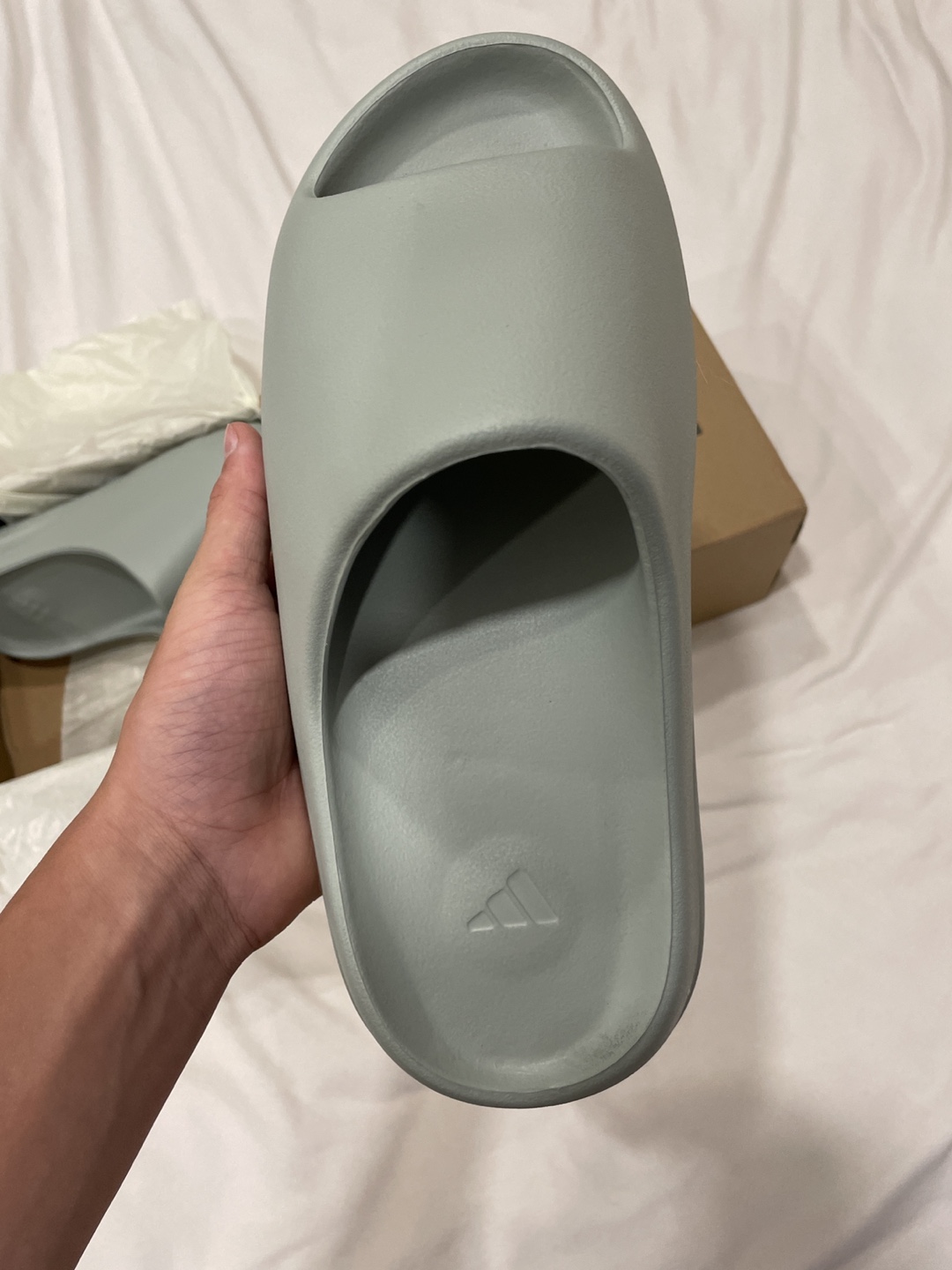 Adidas Yeezy Slide gray - photo 2