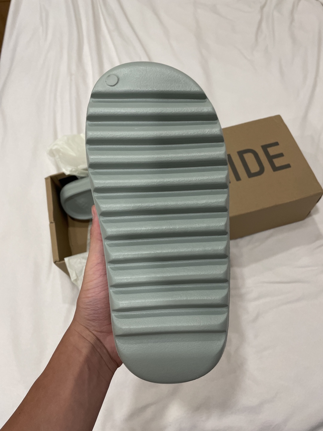 Adidas Yeezy Slide gray - photo 3