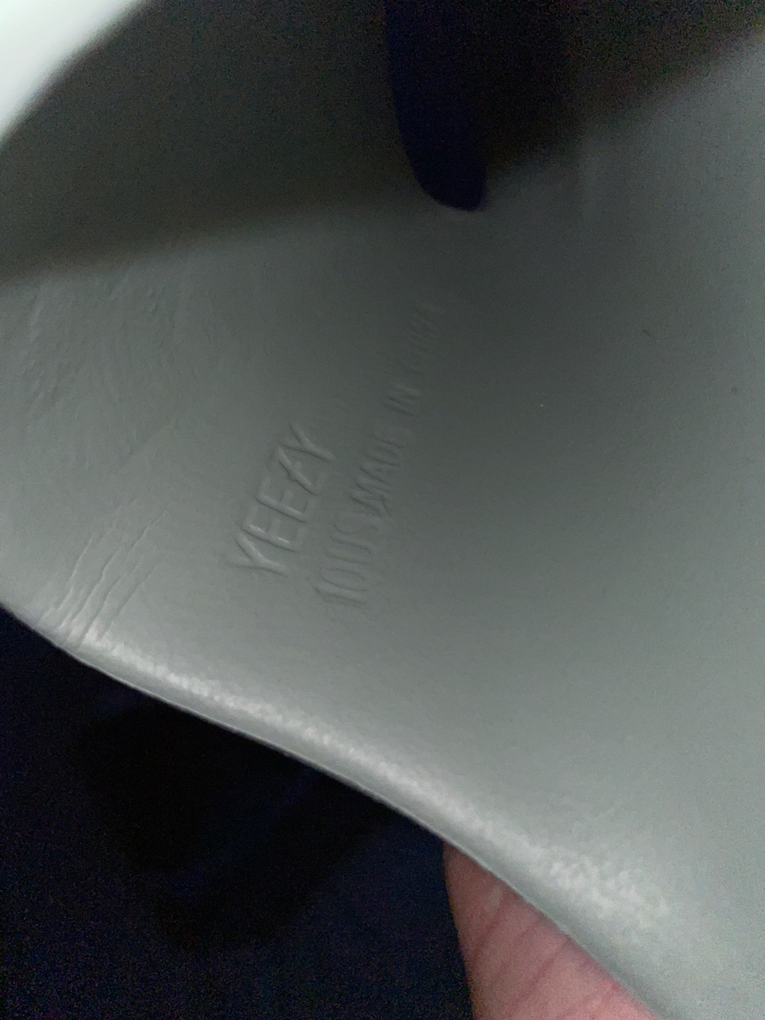 Adidas Yeezy Slide gray - photo 4