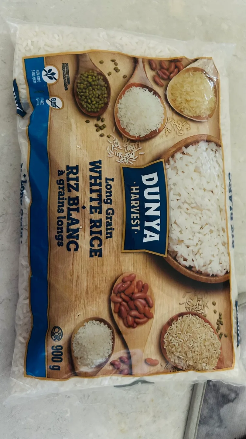 Dunya Harvest Long Grain White Rice - 900g thumbnail
