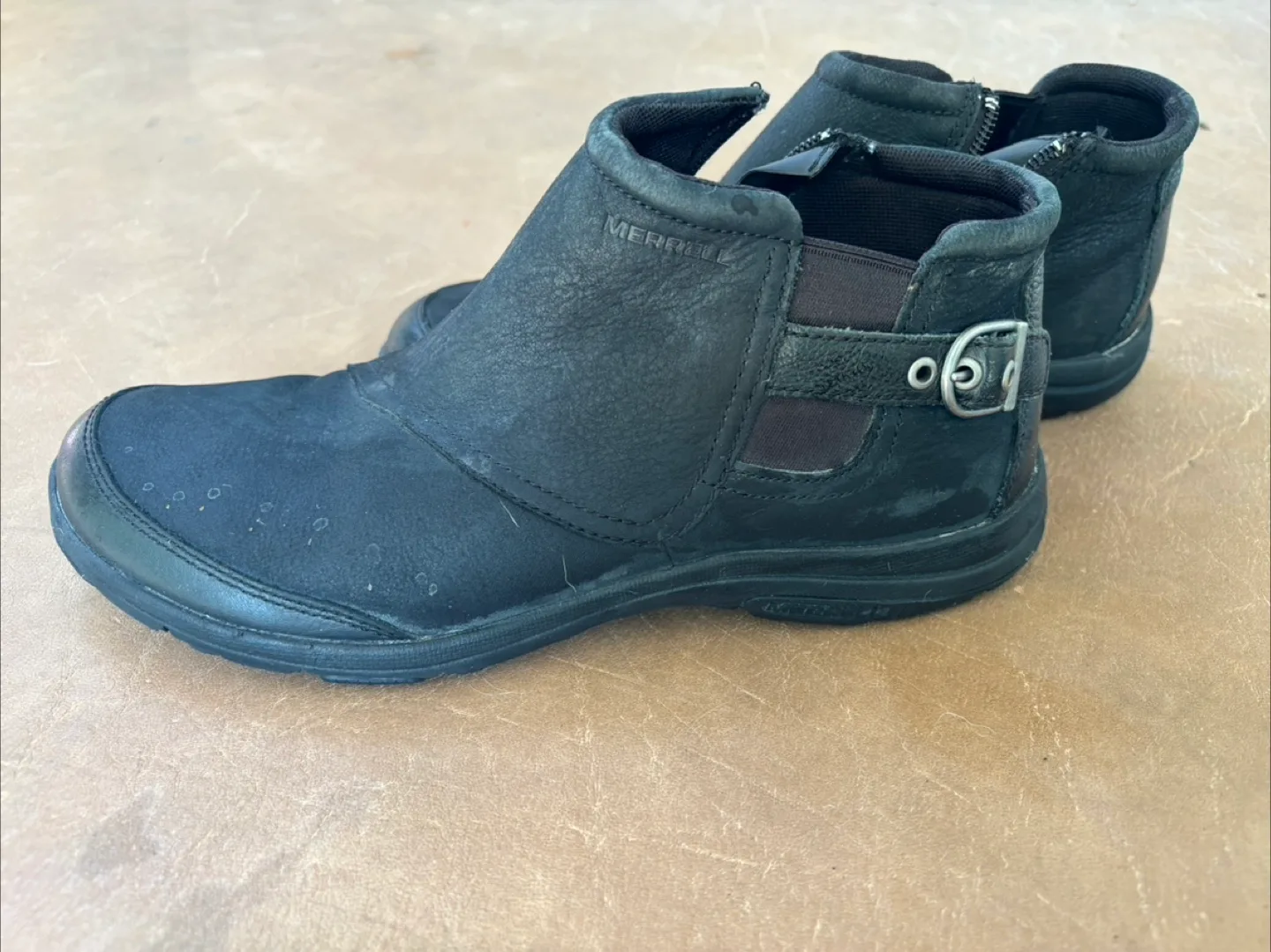 Merrell Leather Ankle Boots, Size 9 thumbnail