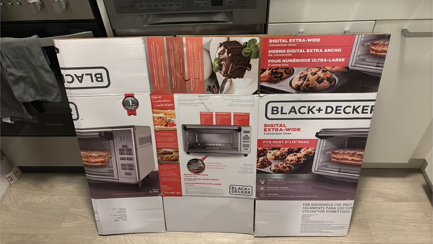 Black + Decker Digital Convection Oven-MOVING OUT SALE - photo 3