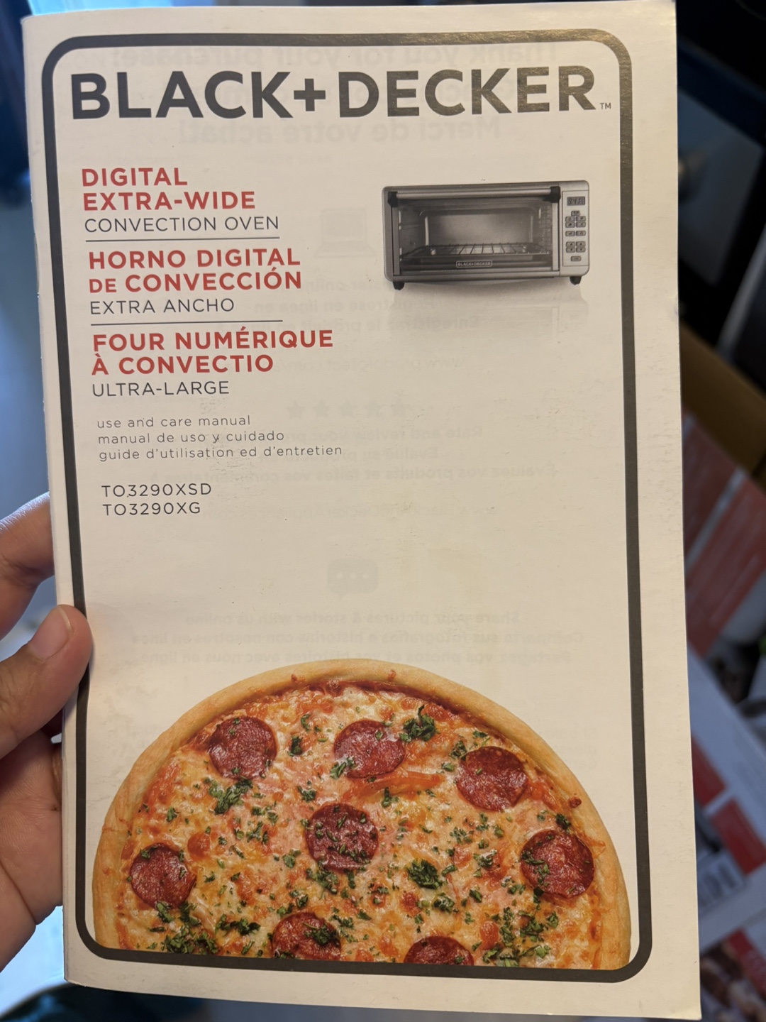 Black + Decker Digital Convection Oven-MOVING OUT SALE - photo 2