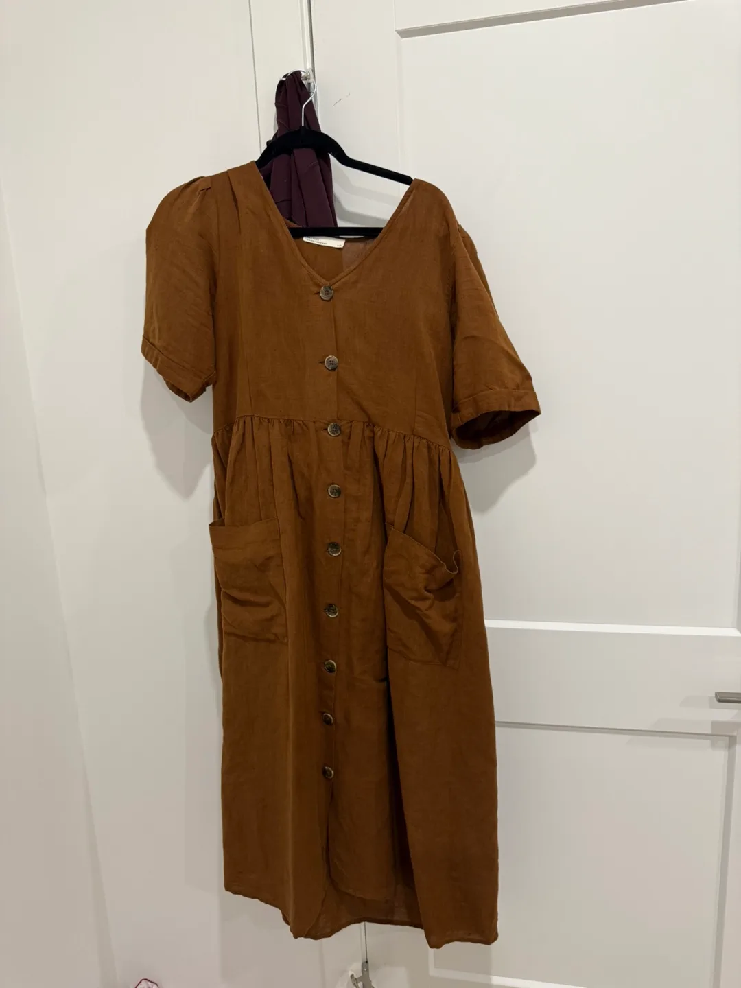 Oak + Fort Brown Dress - Size XL thumbnail