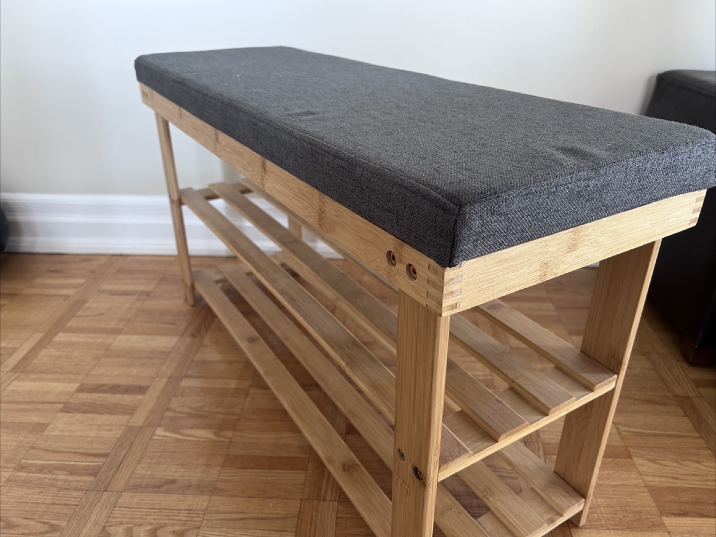 Shoe stand with Grey Cushion - photo 4