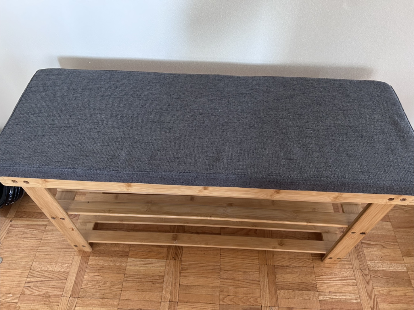Shoe stand with Grey Cushion - photo 2