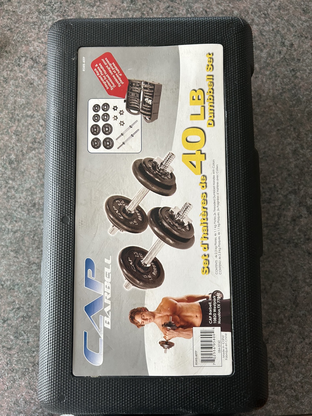 CAP Barbell 40 LB Dumbbell Set - photo 2
