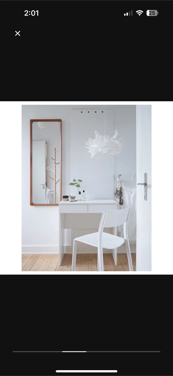 IKEA BRIMNES Dressing table, white, 70x42 cm thumbnail