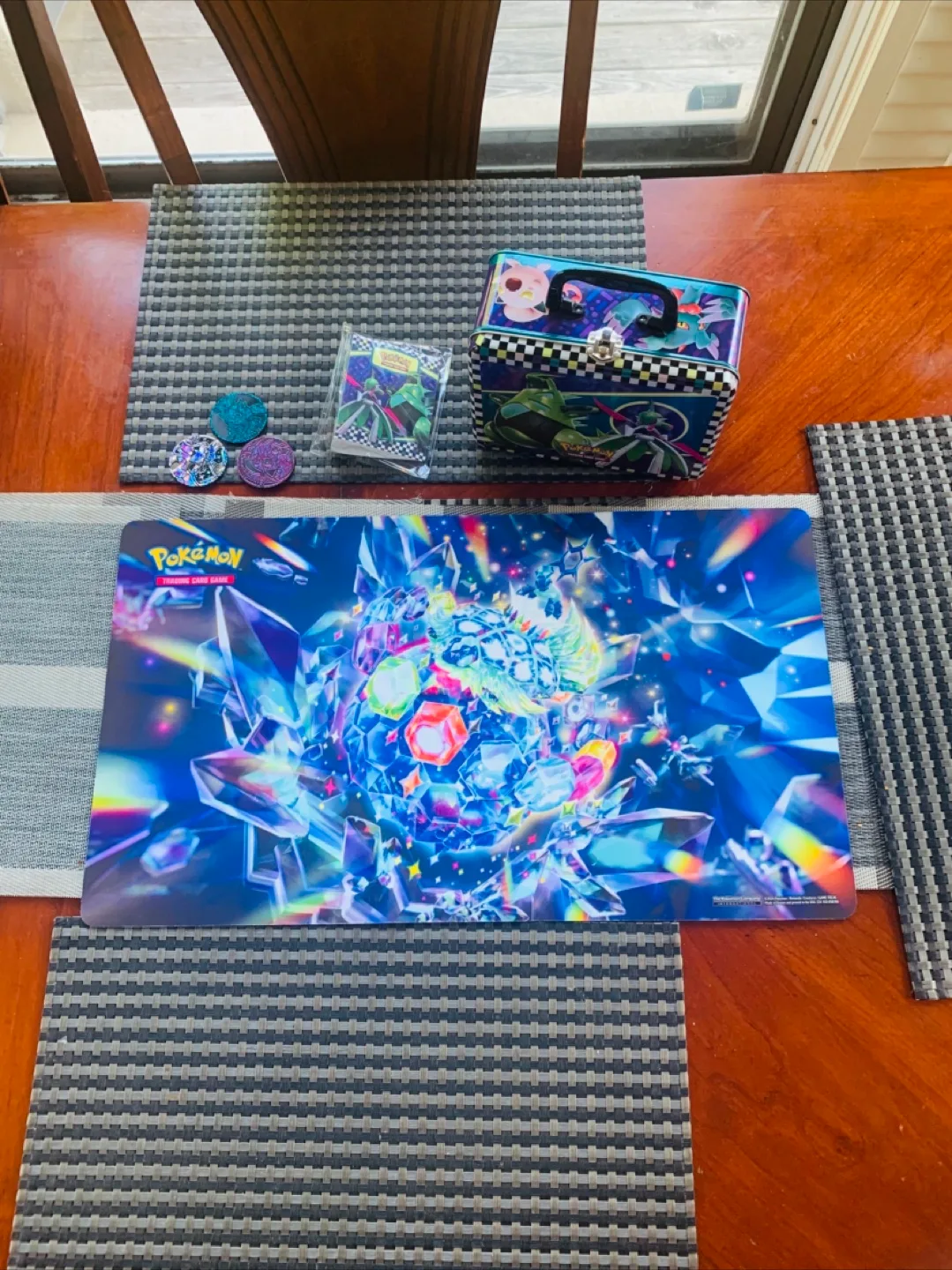 Pokémon Trading Card Game Set - Mat, Lunchbox, Binder, Coins thumbnail