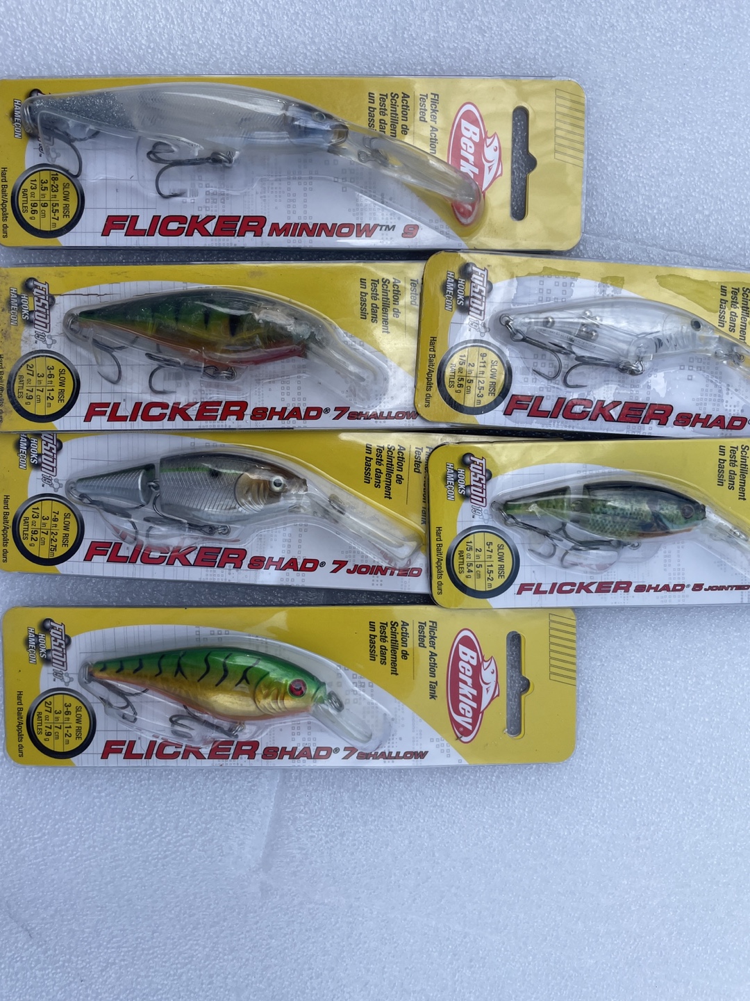 Berkley Flicker Shad/Minnow Fishing Lures - New - photo 2