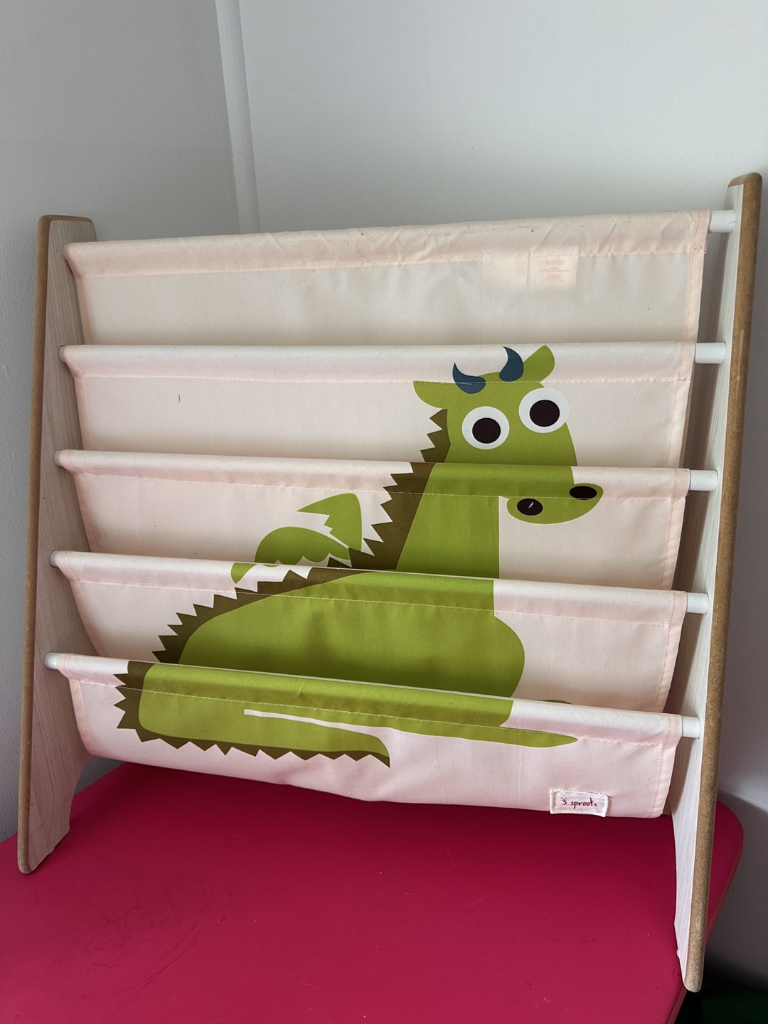 3 Sprouts Kids' Book Rack - Dragon Design - photo 2