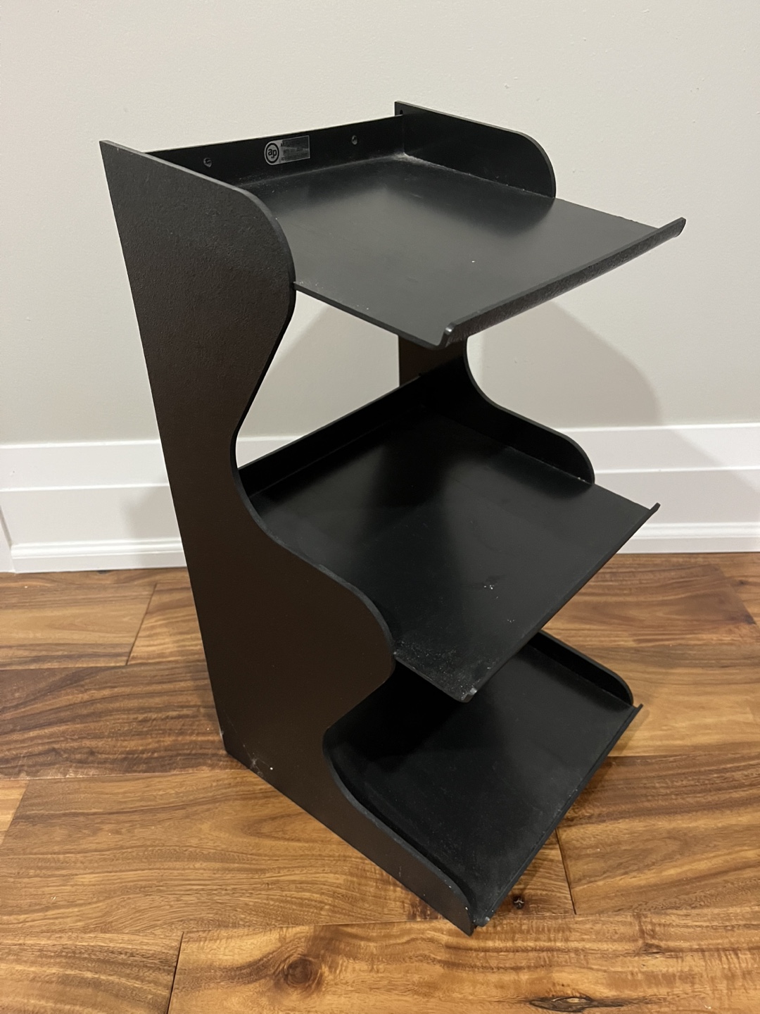 AP Plastics Black 3-Tier Shelf - photo 4