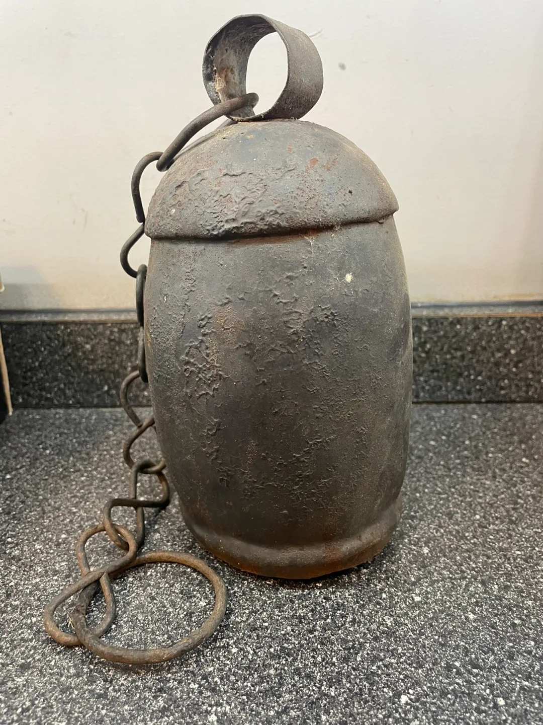 Vintage Cow Bell with Chain thumbnail
