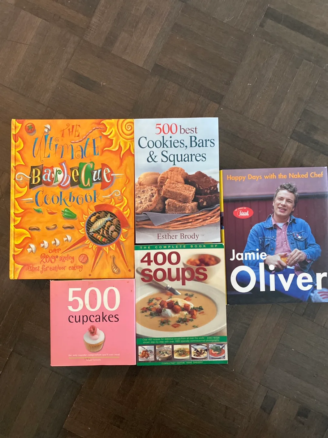 Cookbook Bundle: Jamie Oliver, Cookies, Cupcakes, BBQ, Soups thumbnail