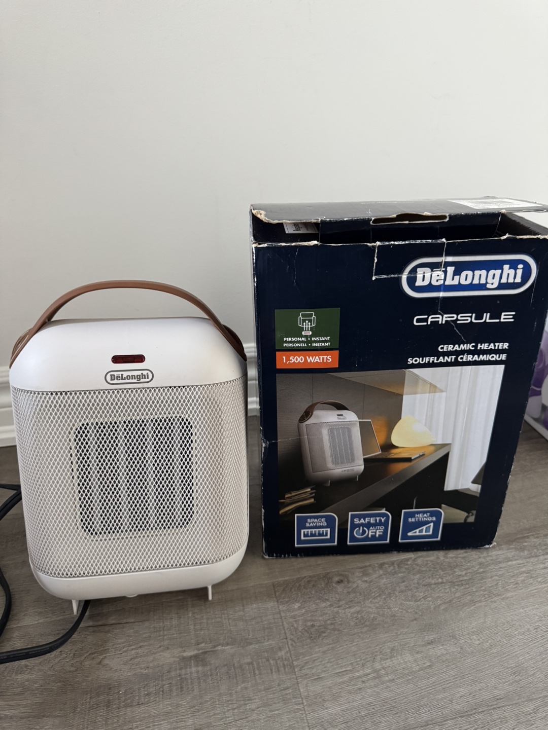 DeLonghi Capsule Ceramic Heater