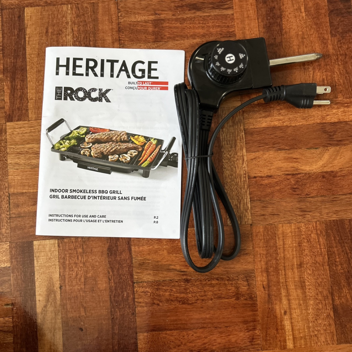 Heritage The Rock Indoor Smokeless BBQ Grill - Like New! - photo 4