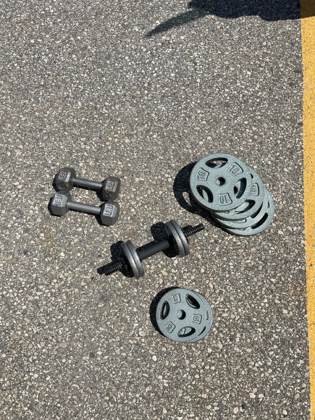 Dumbbells and Weight Plates Set image indicator(6)