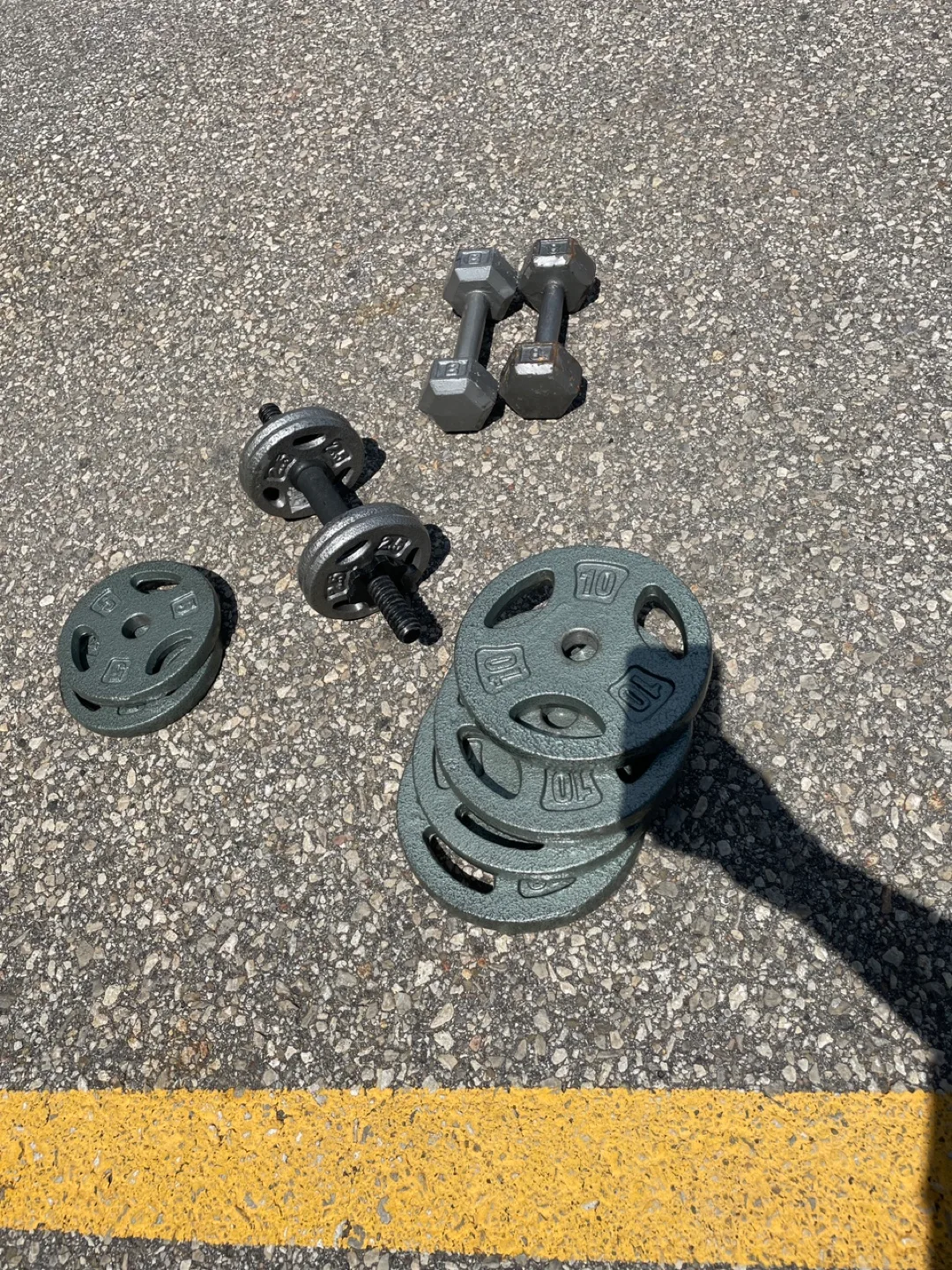Dumbbells and Weight Plates Set image indicator(7)