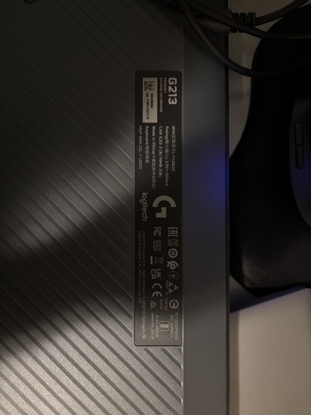 Logitech G213 Prodigy RGB Gaming Keyboard - photo 3