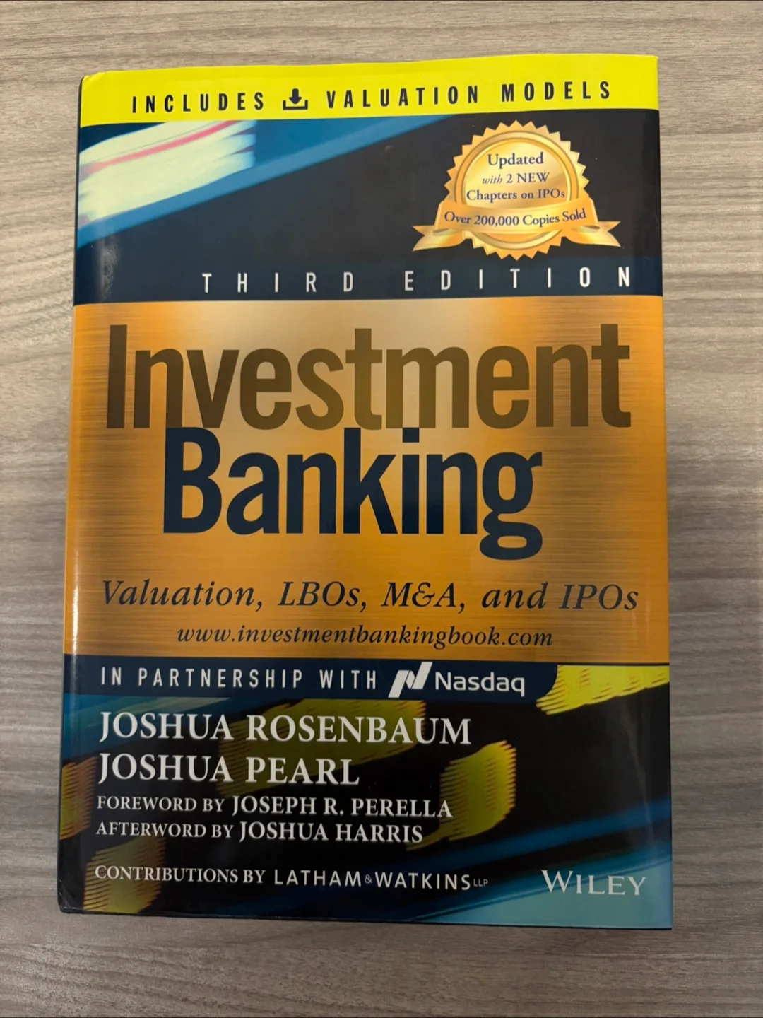 Investment Banking by Joshua Rosenbaum & Joshua Pearl thumbnail