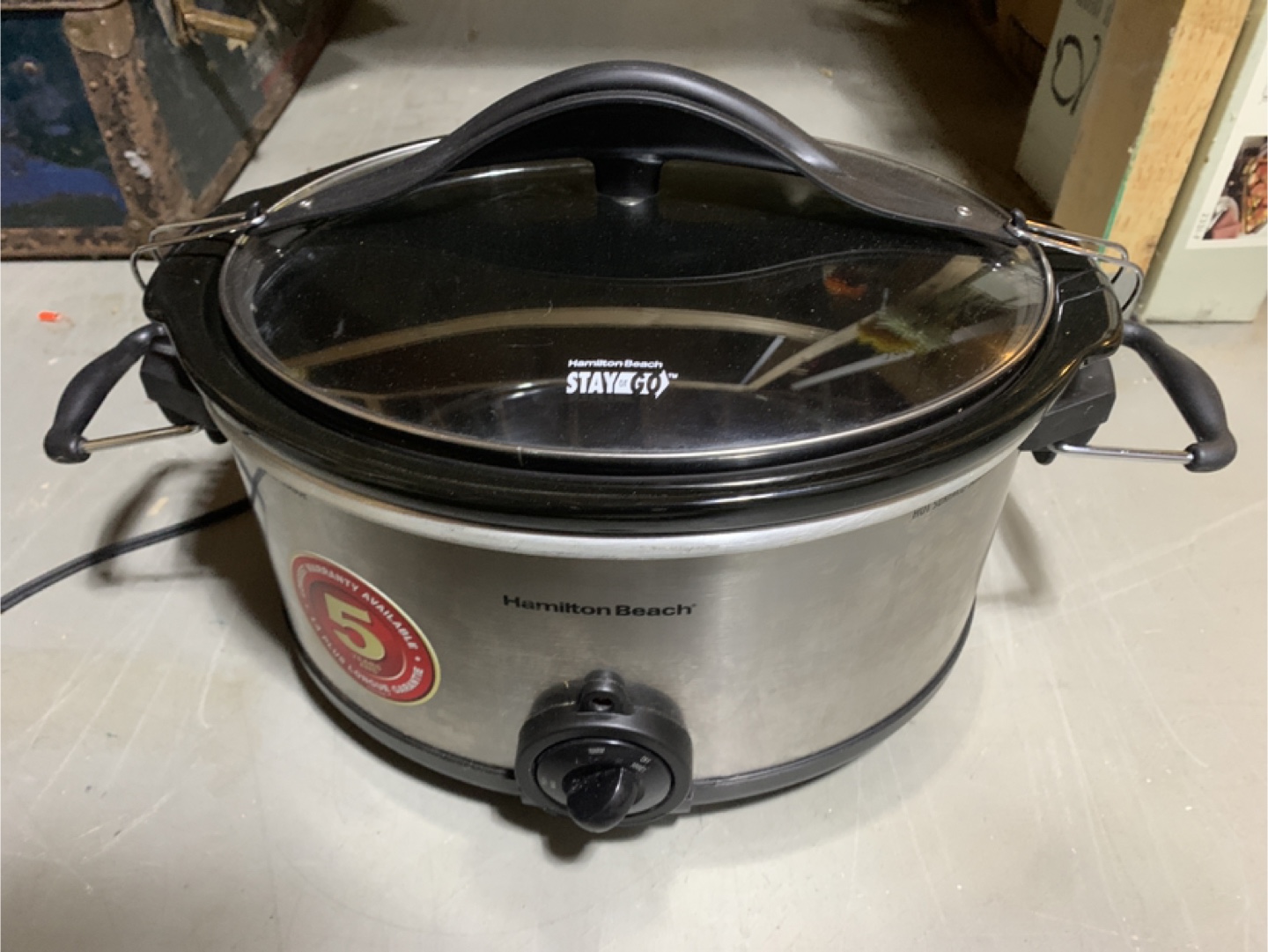 Hamilton Beach Stay or Go Slow Cooker
