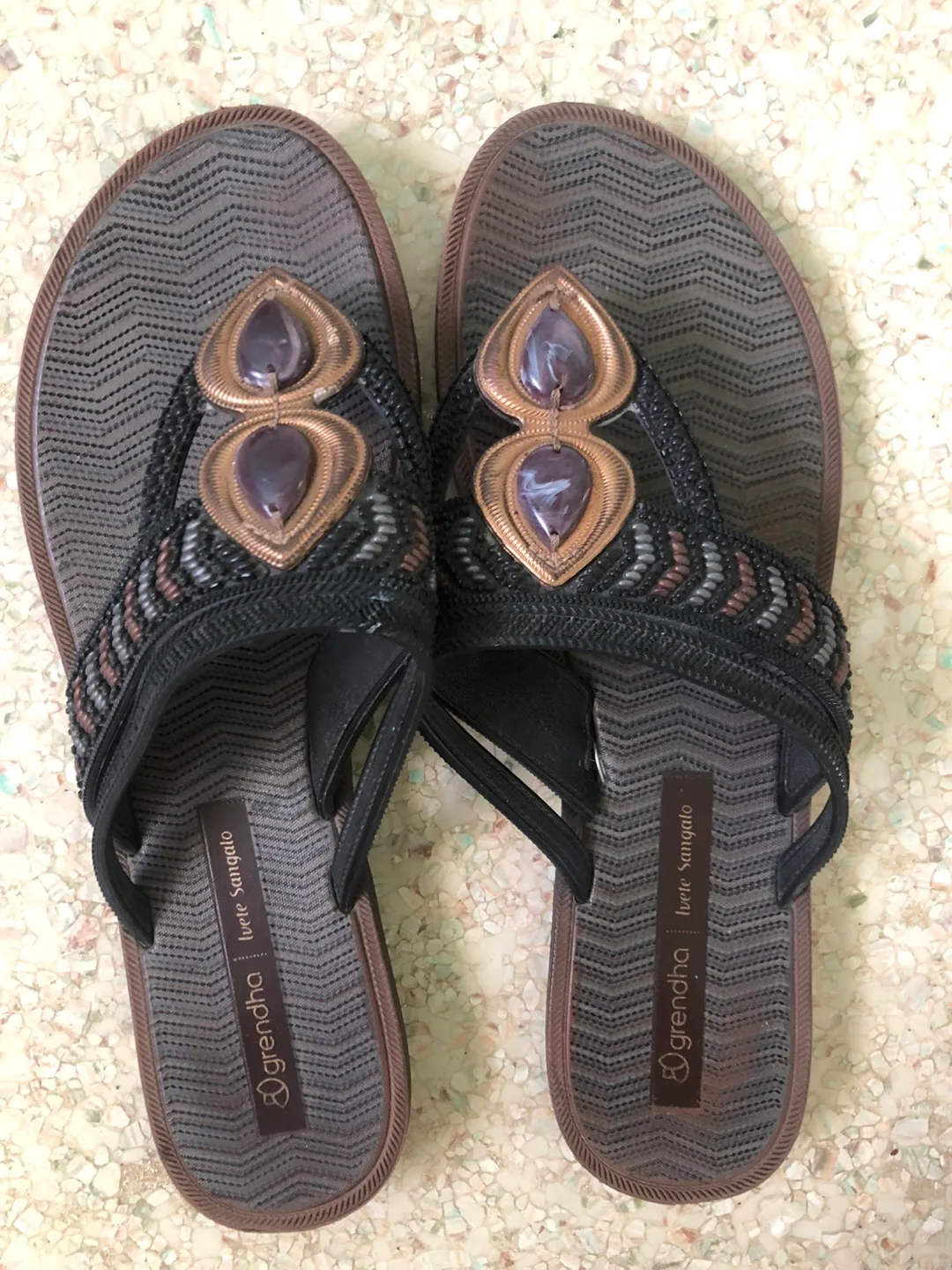 Grendha Ivete Sangalo Sandels - Size 8 thumbnail