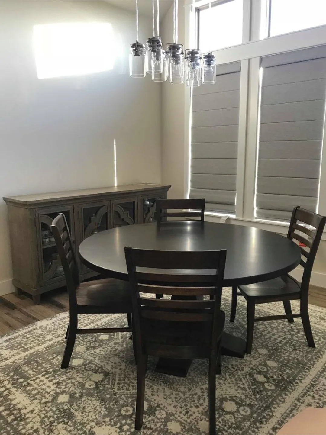 Dark Brown Dining Chairs - Set of 4 thumbnail