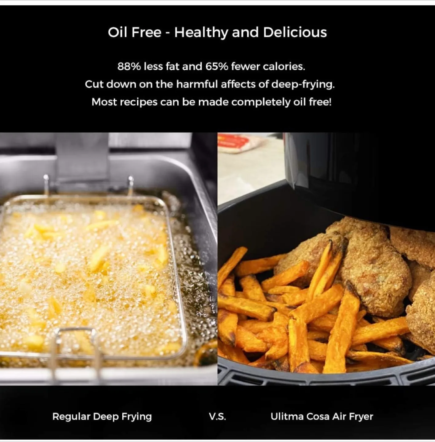 Ultima Cosa Presto Luxe Grande 8L Air Fryer-BRAND NEW IN BOX image indicator(6)