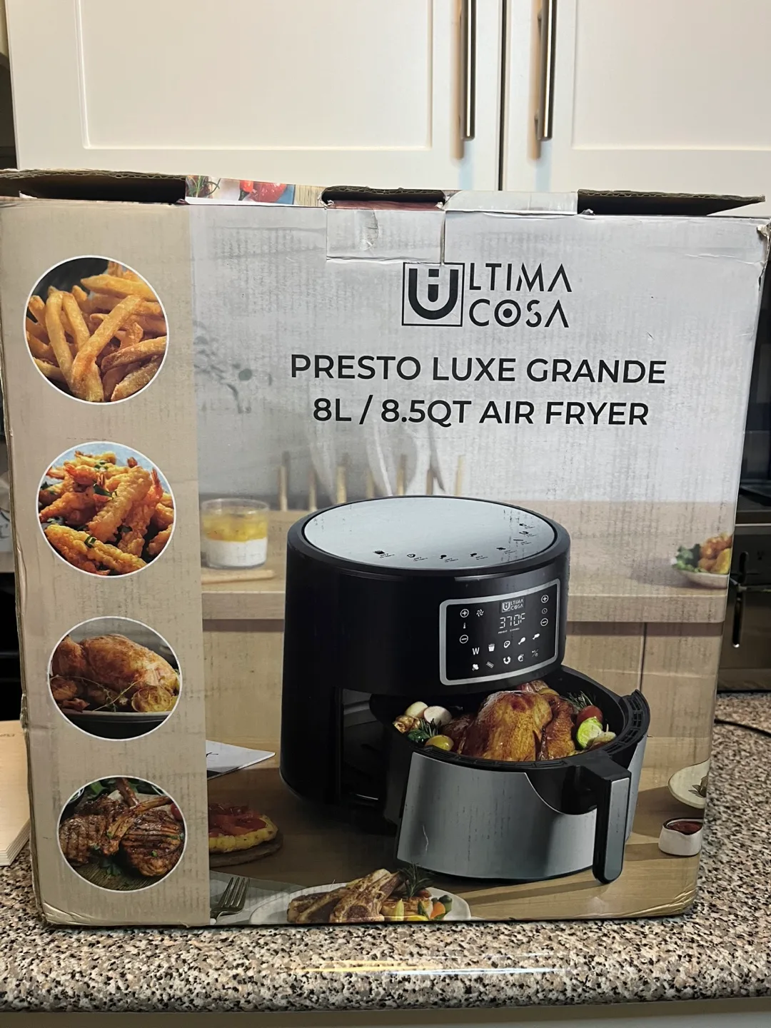 Ultima Cosa Presto Luxe Grande 8L Air Fryer-BRAND NEW IN BOX thumbnail