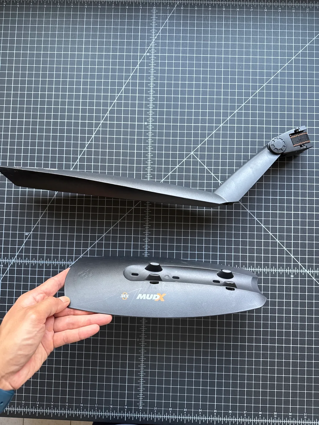 SKS Xtra-Dry quick release fender & MudX downtube splash guard image indicator(4)