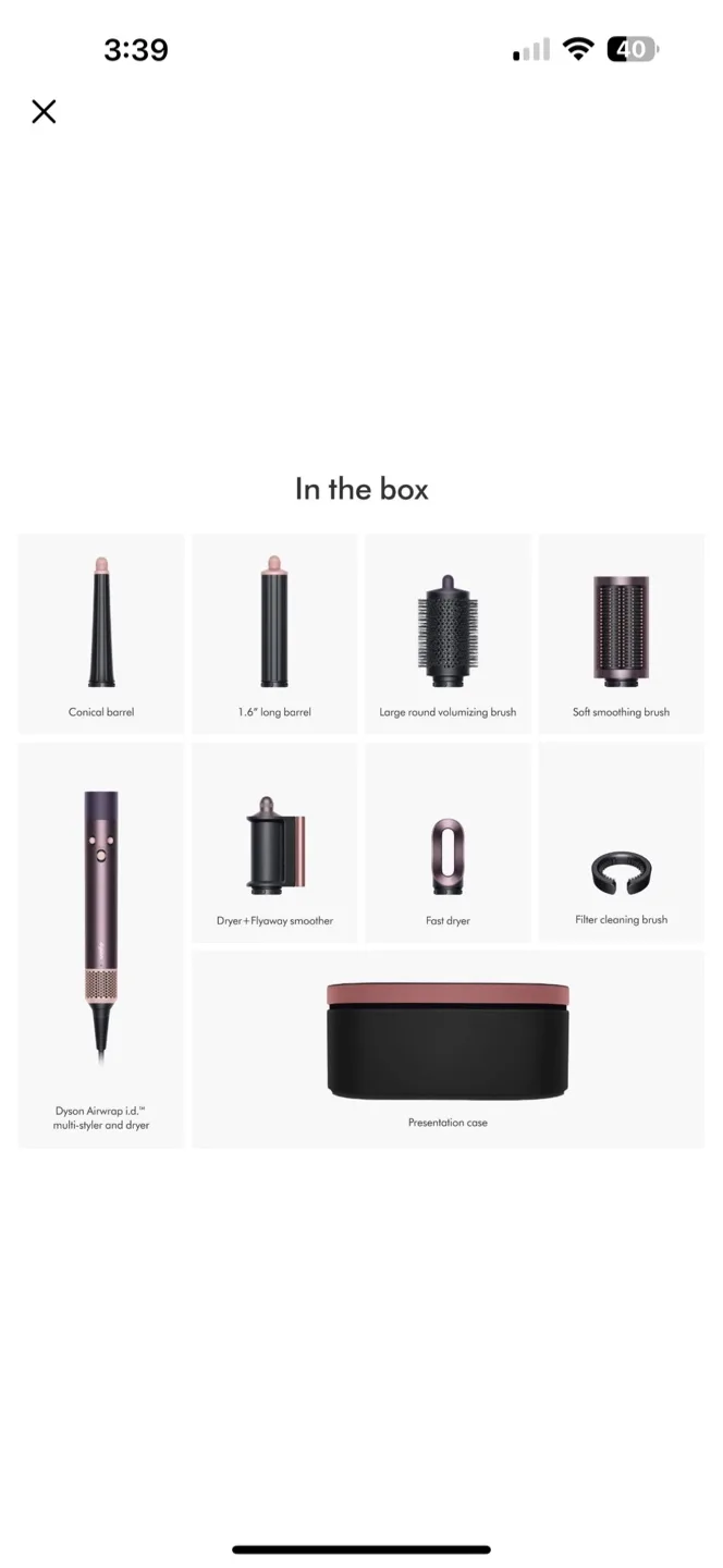 Dyson Airwrap id Multi-Styler & Dryer Complete image indicator(2)