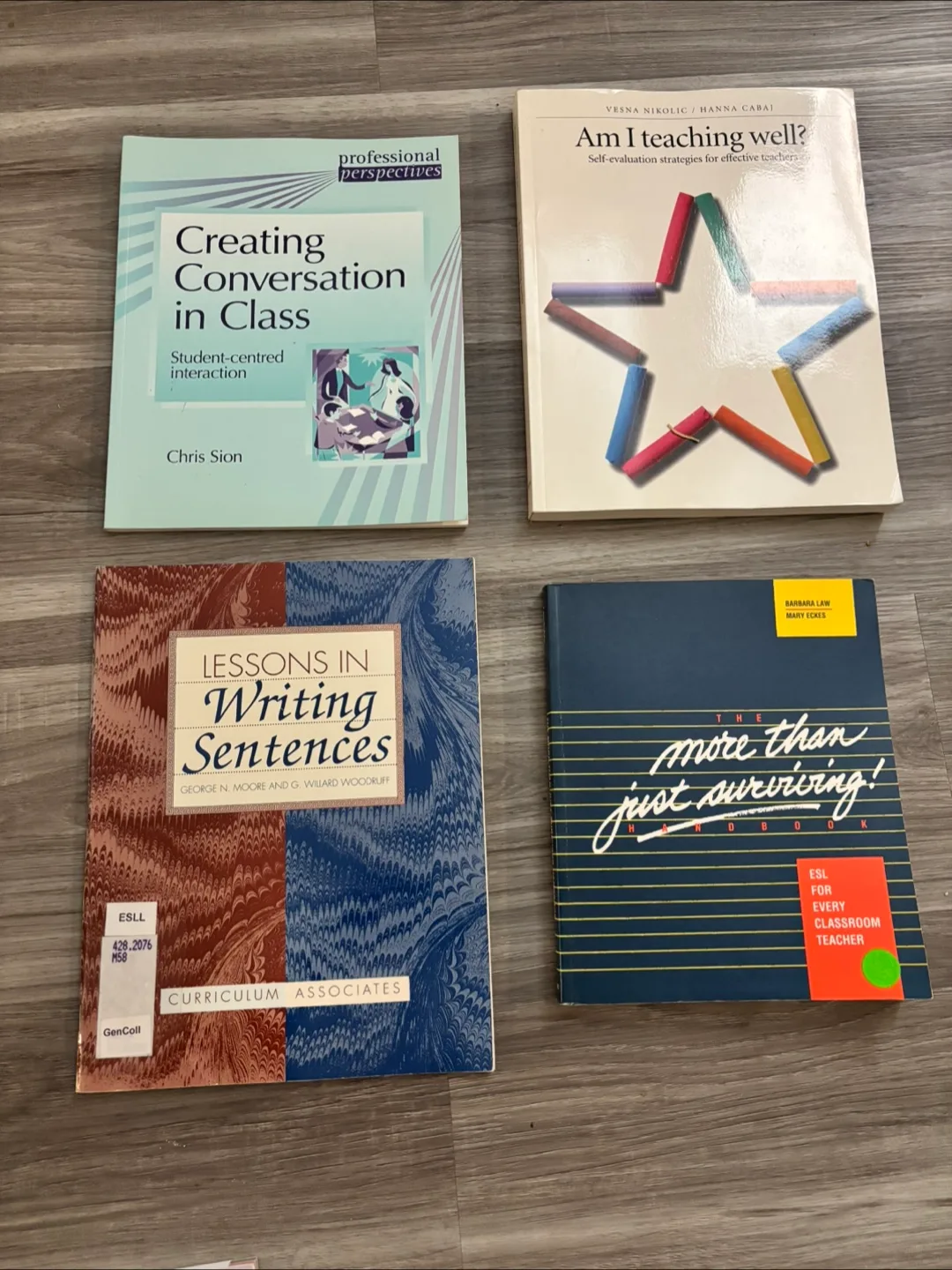 ESL Teacher Books - Creating Conversation, Writing Sentences thumbnail