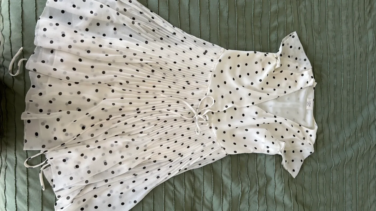 Wilfred Polka Dot Mini Dress thumbnail