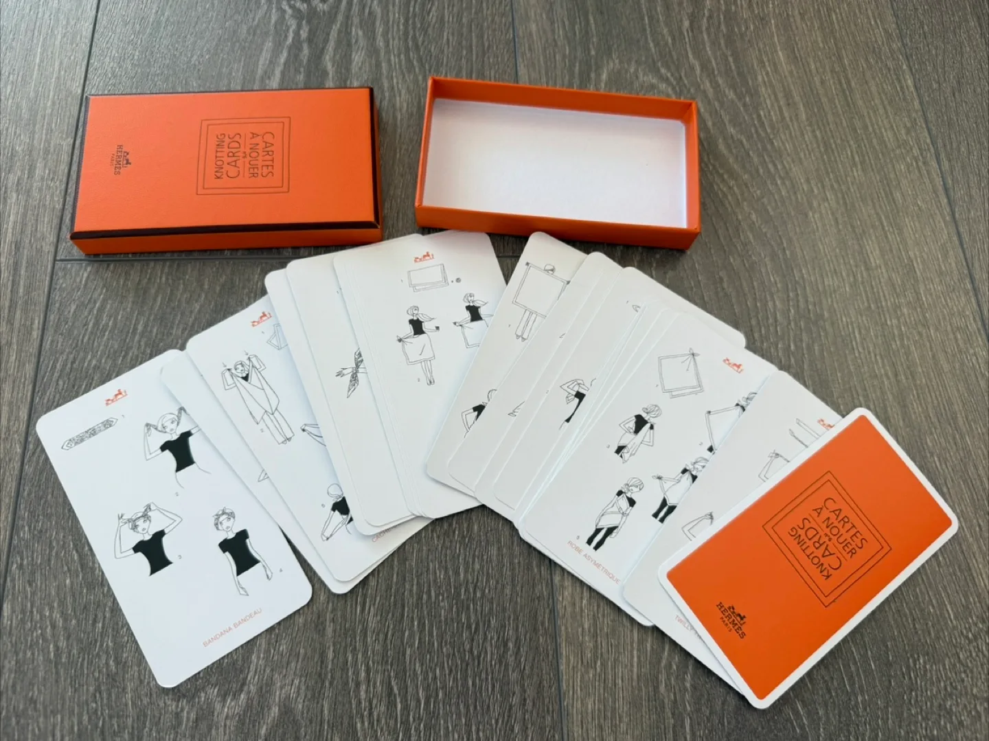 Hermès 'Cartes a Nouer' Knotting Cards image indicator(4)