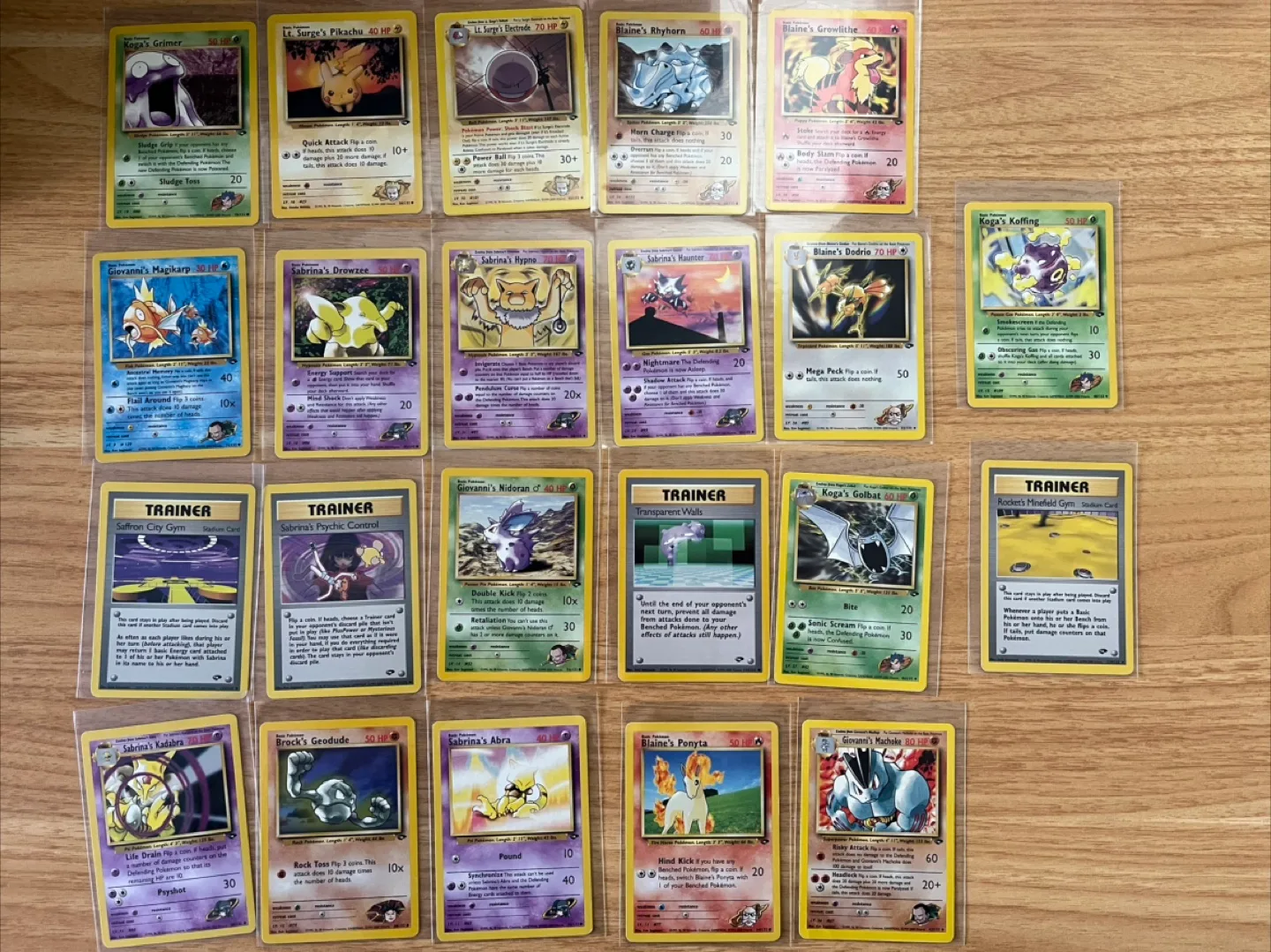 Pokemon Card Lot Vintage WOTC | Gym Challenge Set thumbnail